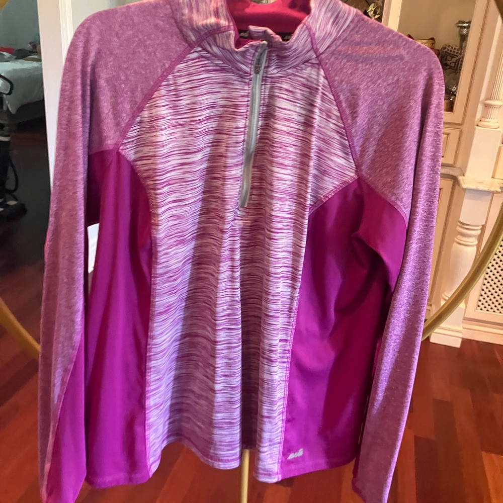 Avia Pink and Purple Activewear Top